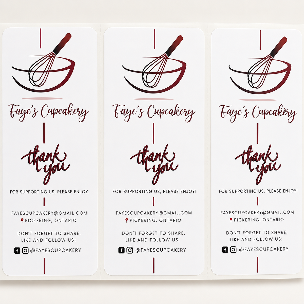 3x2” Rectangle Custom Logo Stickers