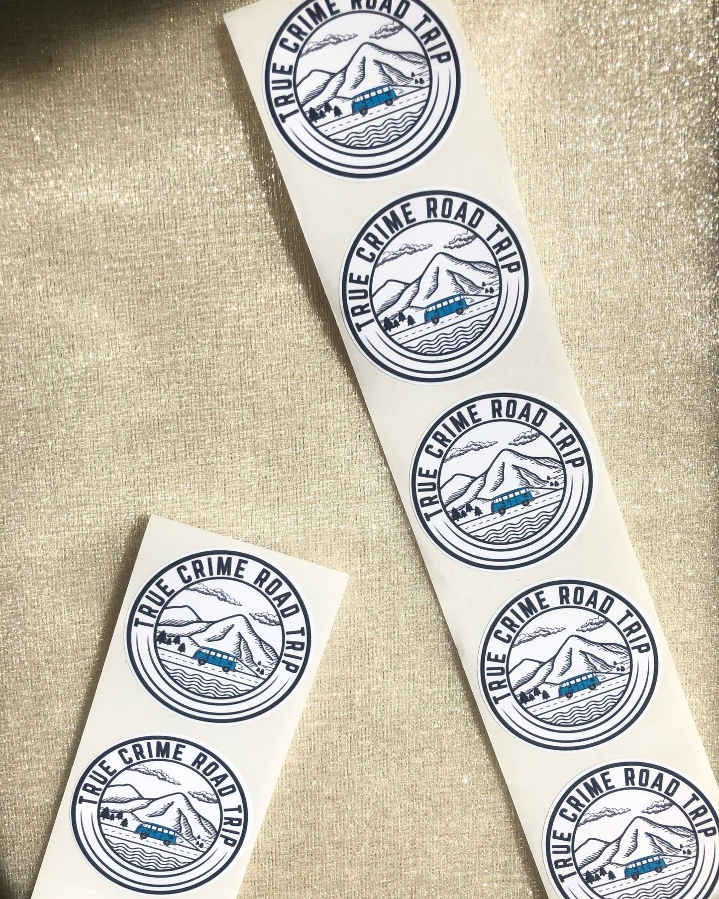 100 Custom Logo Stickers - Creationz By Saba