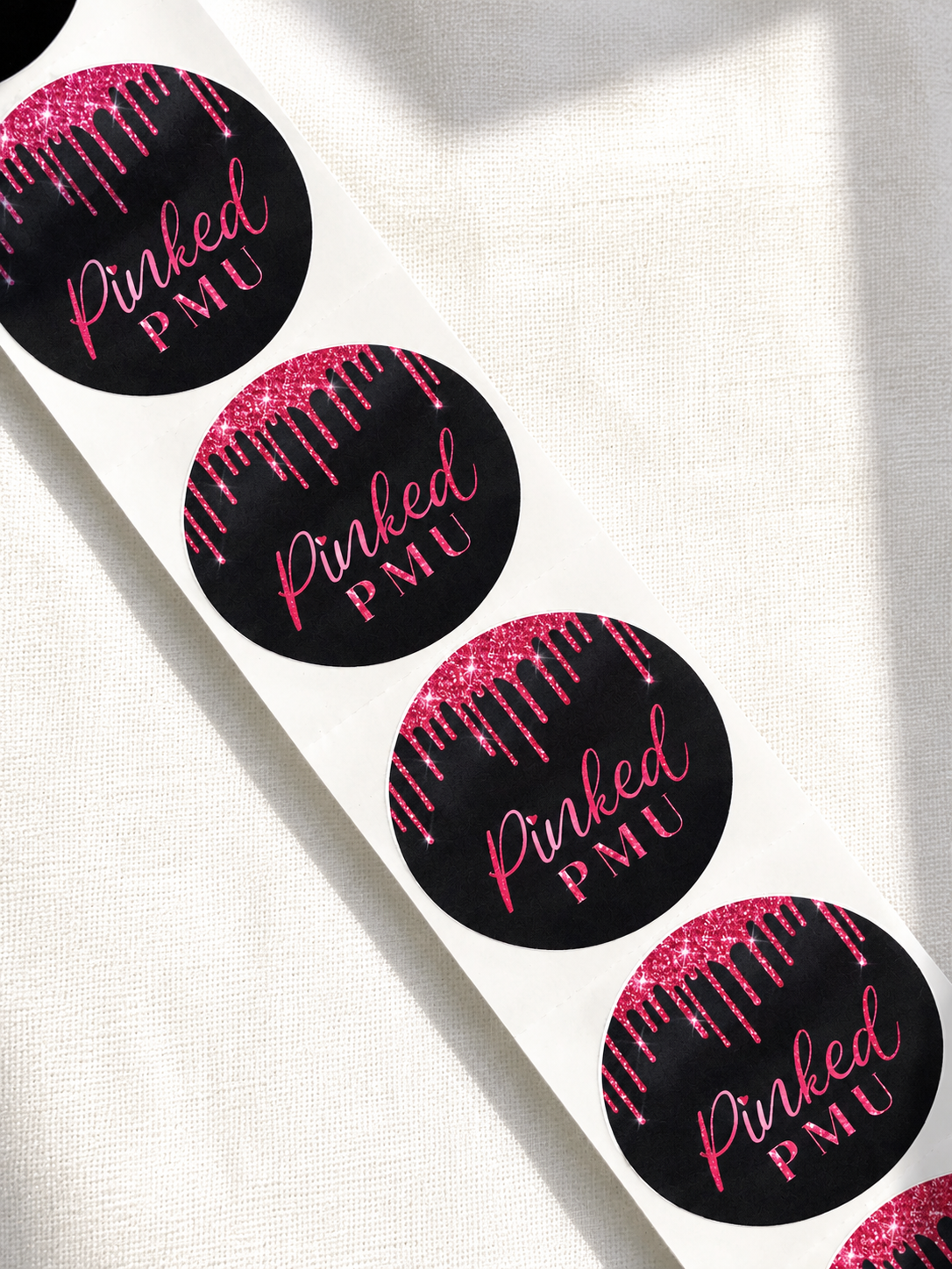 2" Circle Custom Logo Stickers