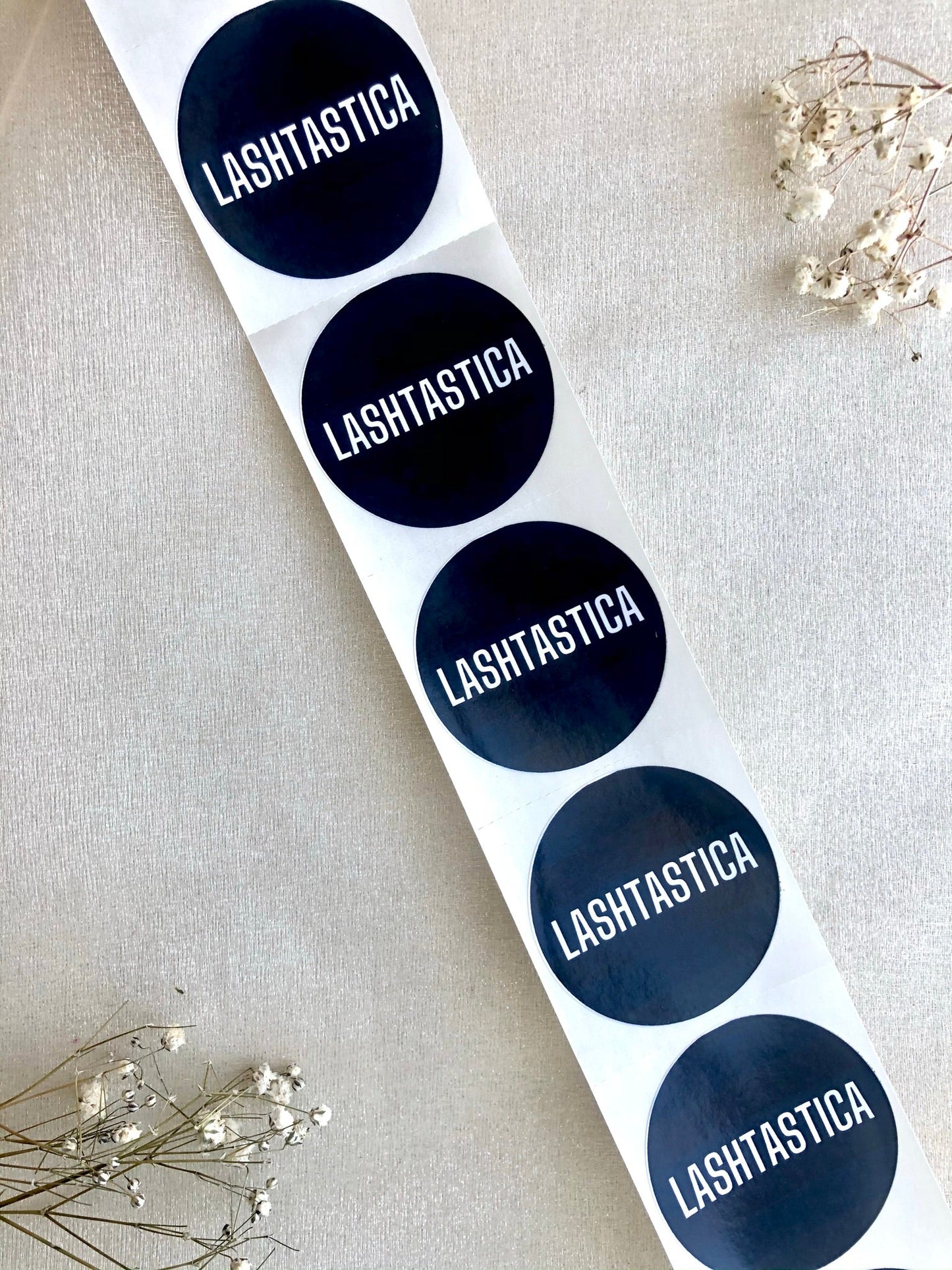 200 Custom Logo Stickers - Creationz By Saba