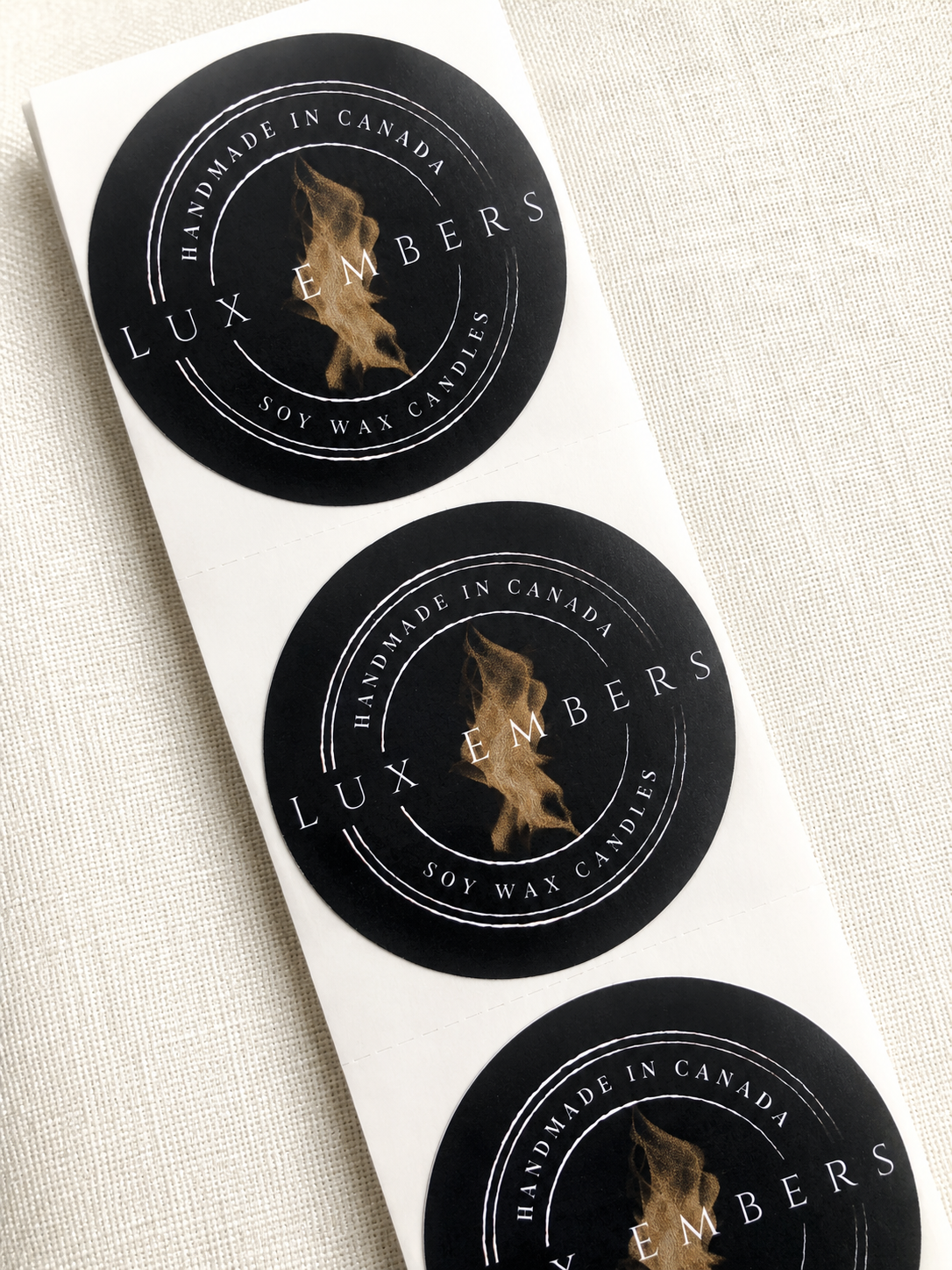 50 Custom Logo Stickers