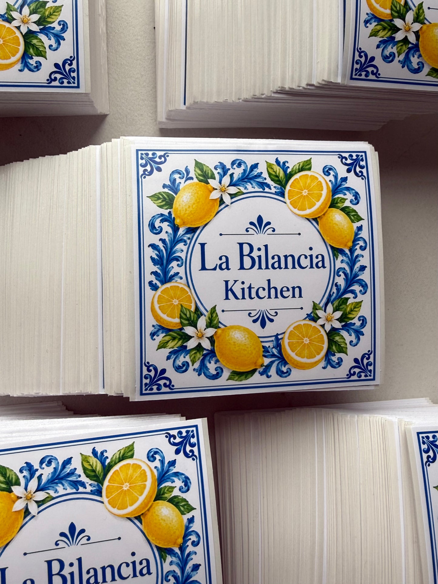 2x2" Square Custom Logo Stickers