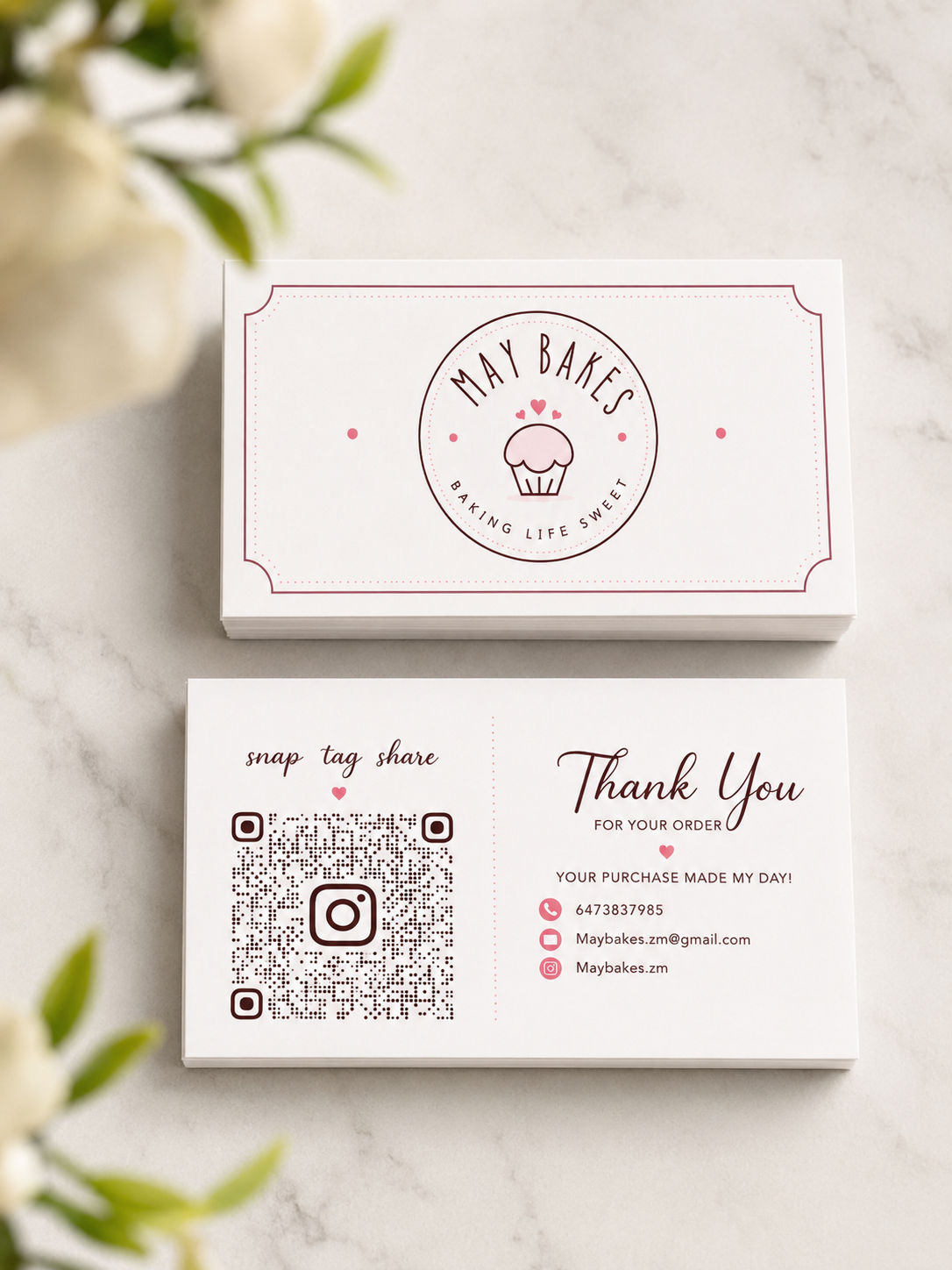 Custom Business Cards | Personalized Business Cards for Small Businesses | Single & Double-Sided