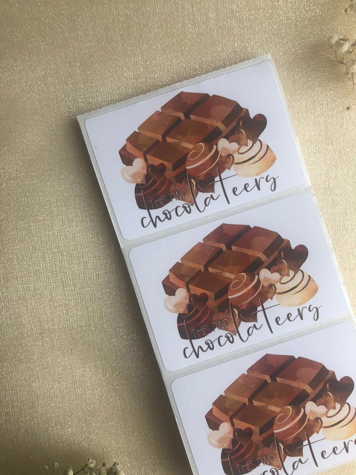 3x2” Rectangle Custom Logo Stickers - Creationz By Saba