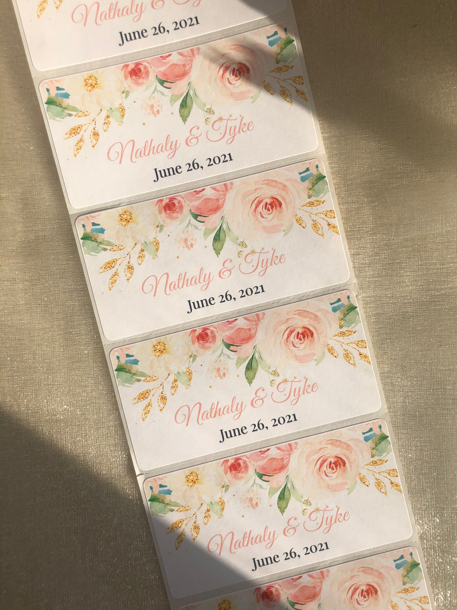 400 Custom Logo Stickers - Creationz By Saba