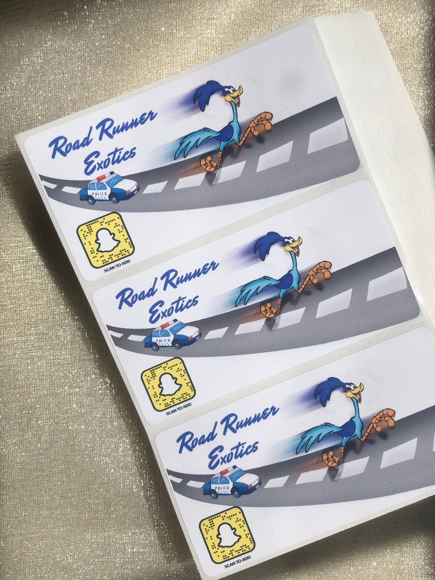 400 Custom Logo Stickers - Creationz By Saba