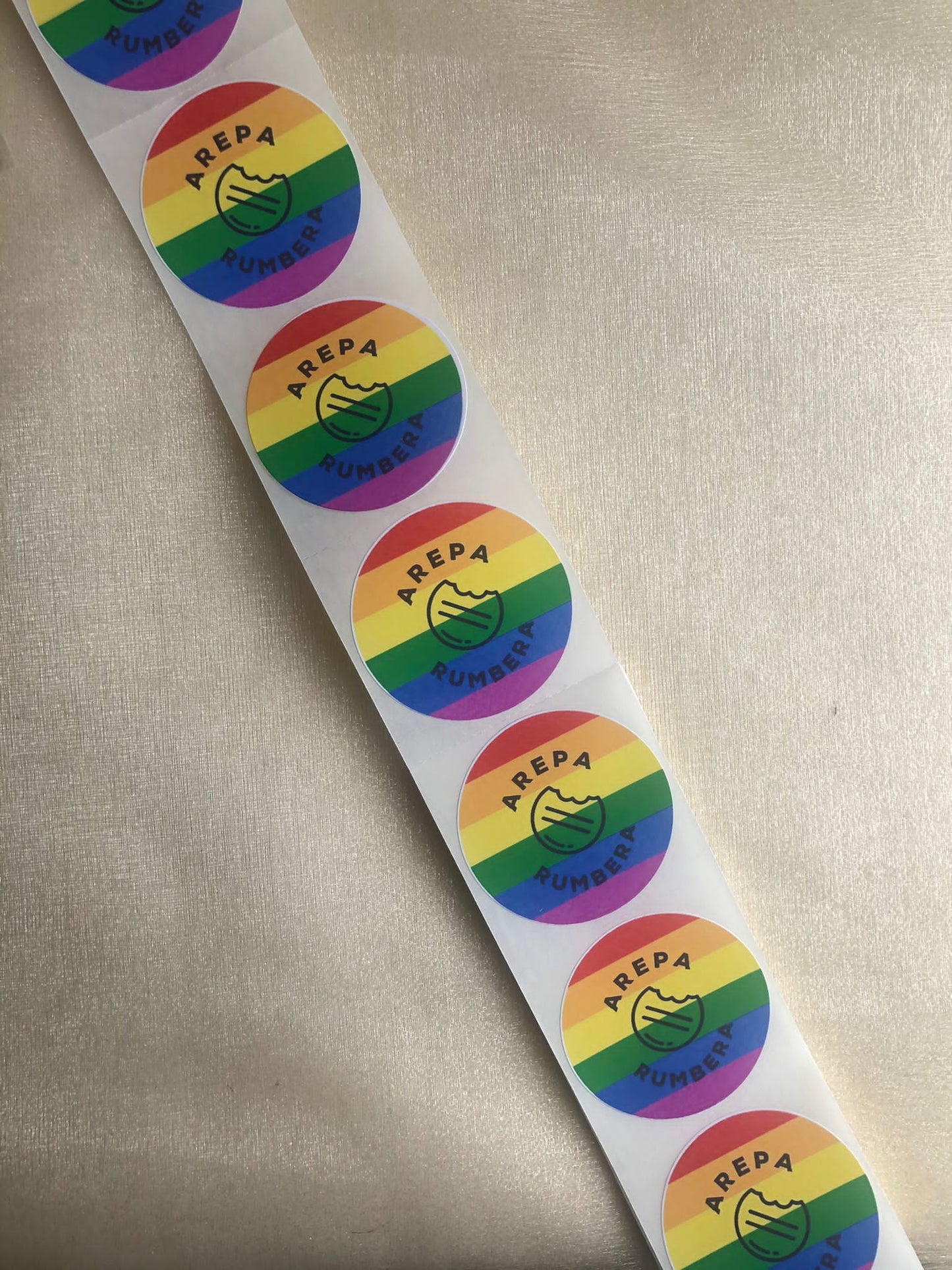 500 Custom Logo Stickers - Creationz By Saba