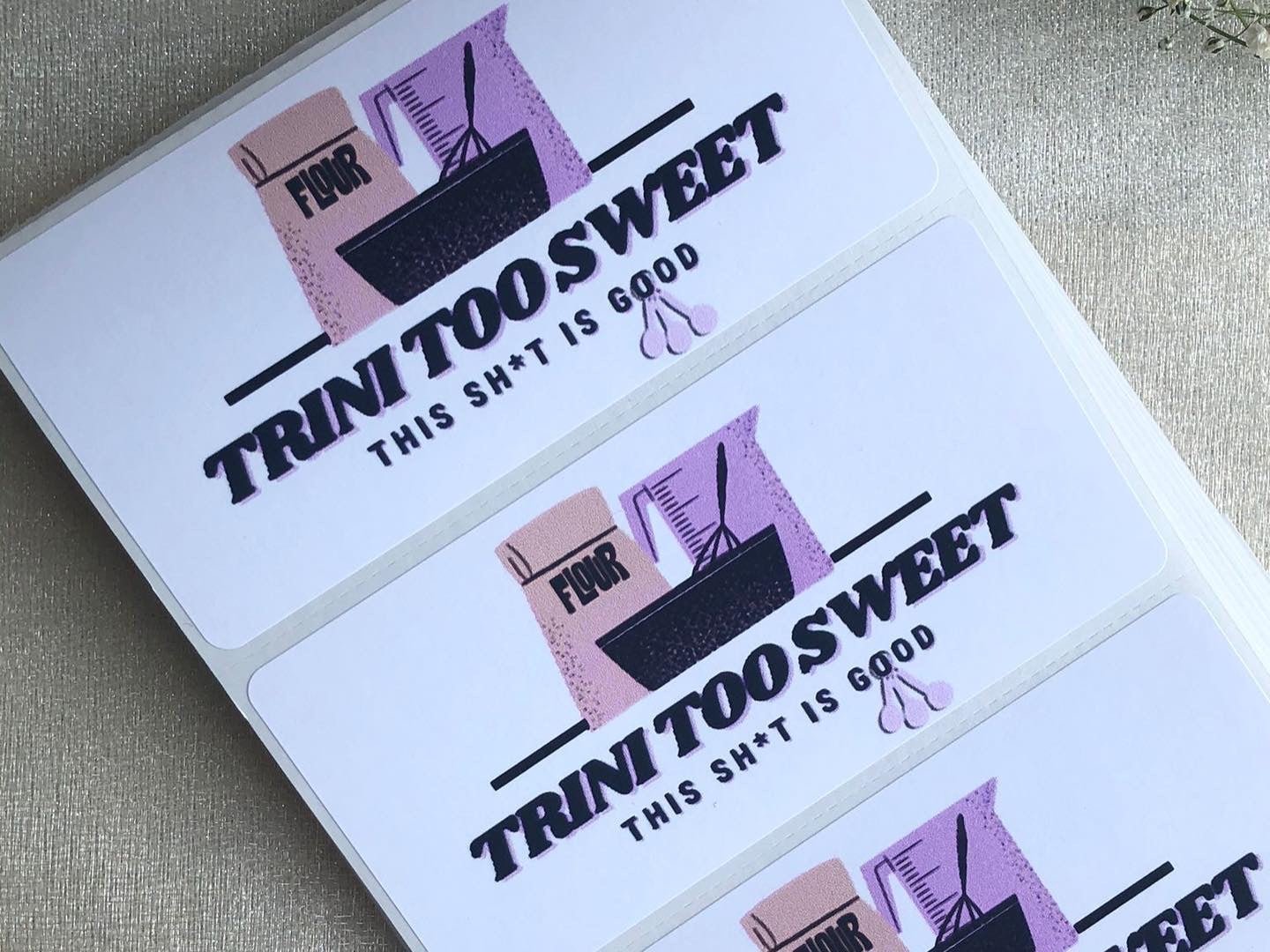 500 Custom Logo Stickers - Creationz By Saba