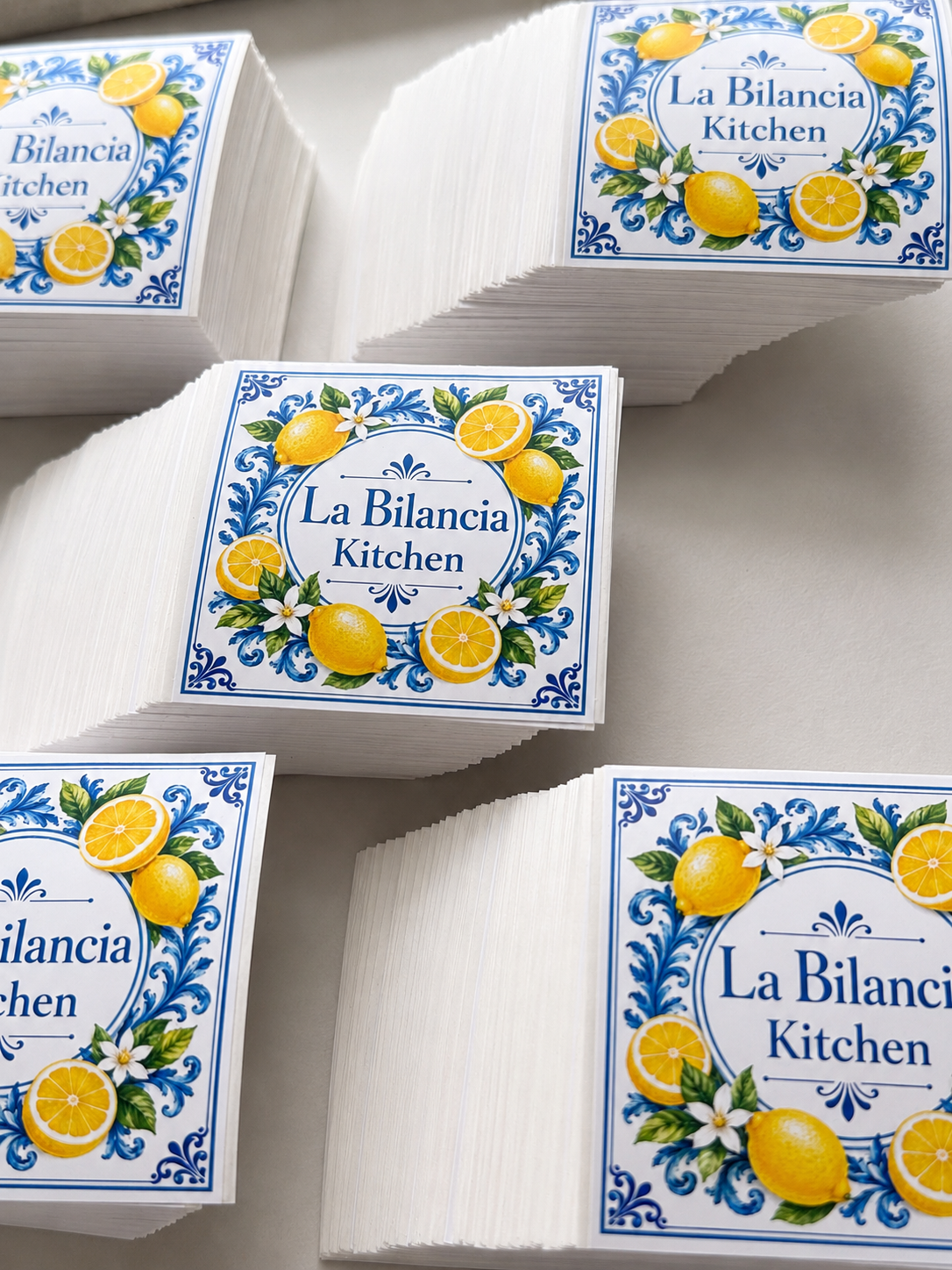 2x2" Square Custom Logo Stickers