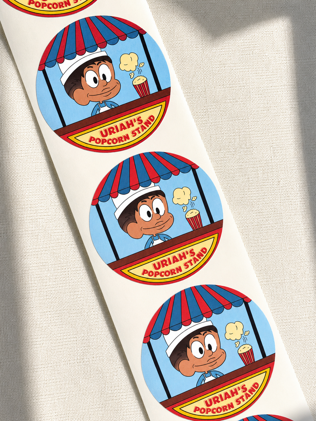 50 Custom Logo Stickers