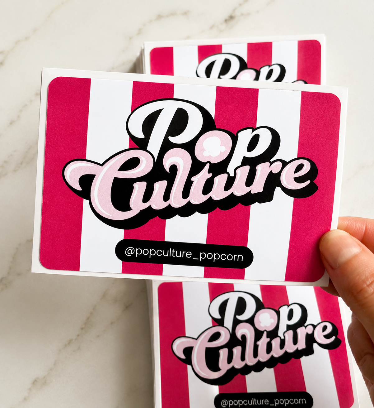 50 Custom Logo Stickers
