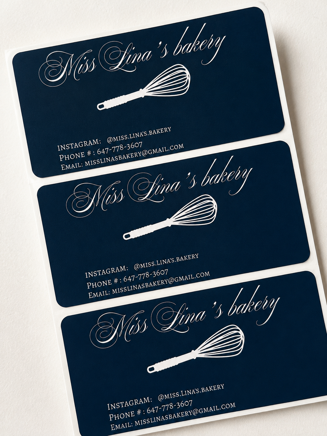 3x2” Rectangle Custom Logo Stickers