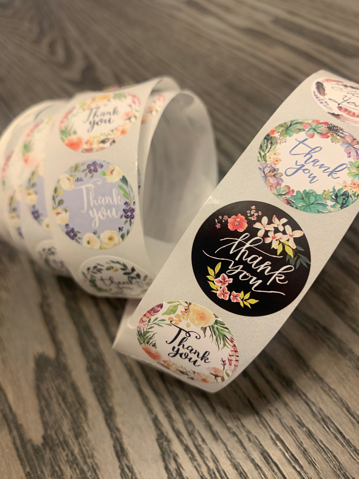 Thank you stickers | sticker roll | small business stickers | 500 stickers | packaging order stickers | packing stickers | thank you | ship