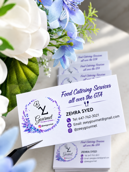 Custom Business Cards | Personalized Business Cards for Small Businesses | Single & Double-Sided
