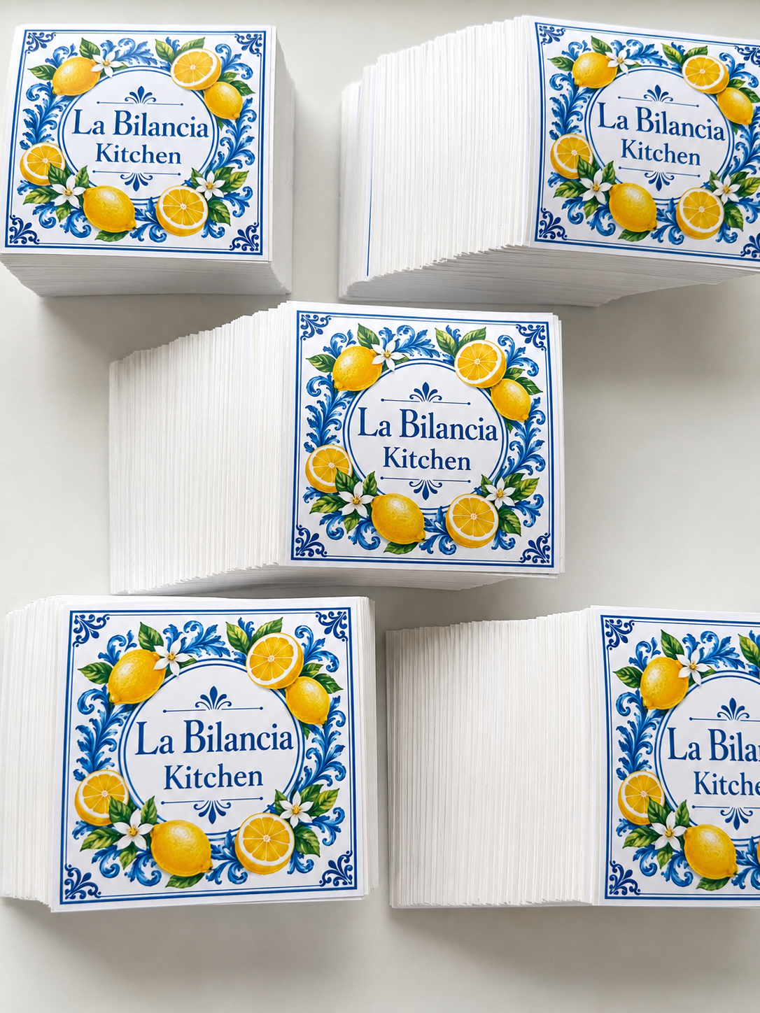 2x2" Square Custom Logo Stickers