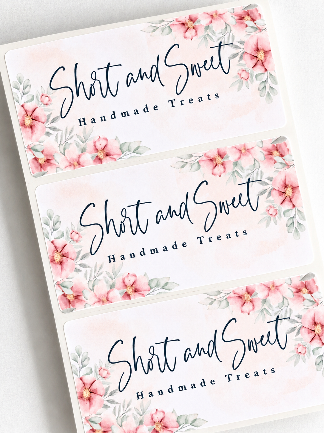 3x2” Rectangle Custom Logo Stickers