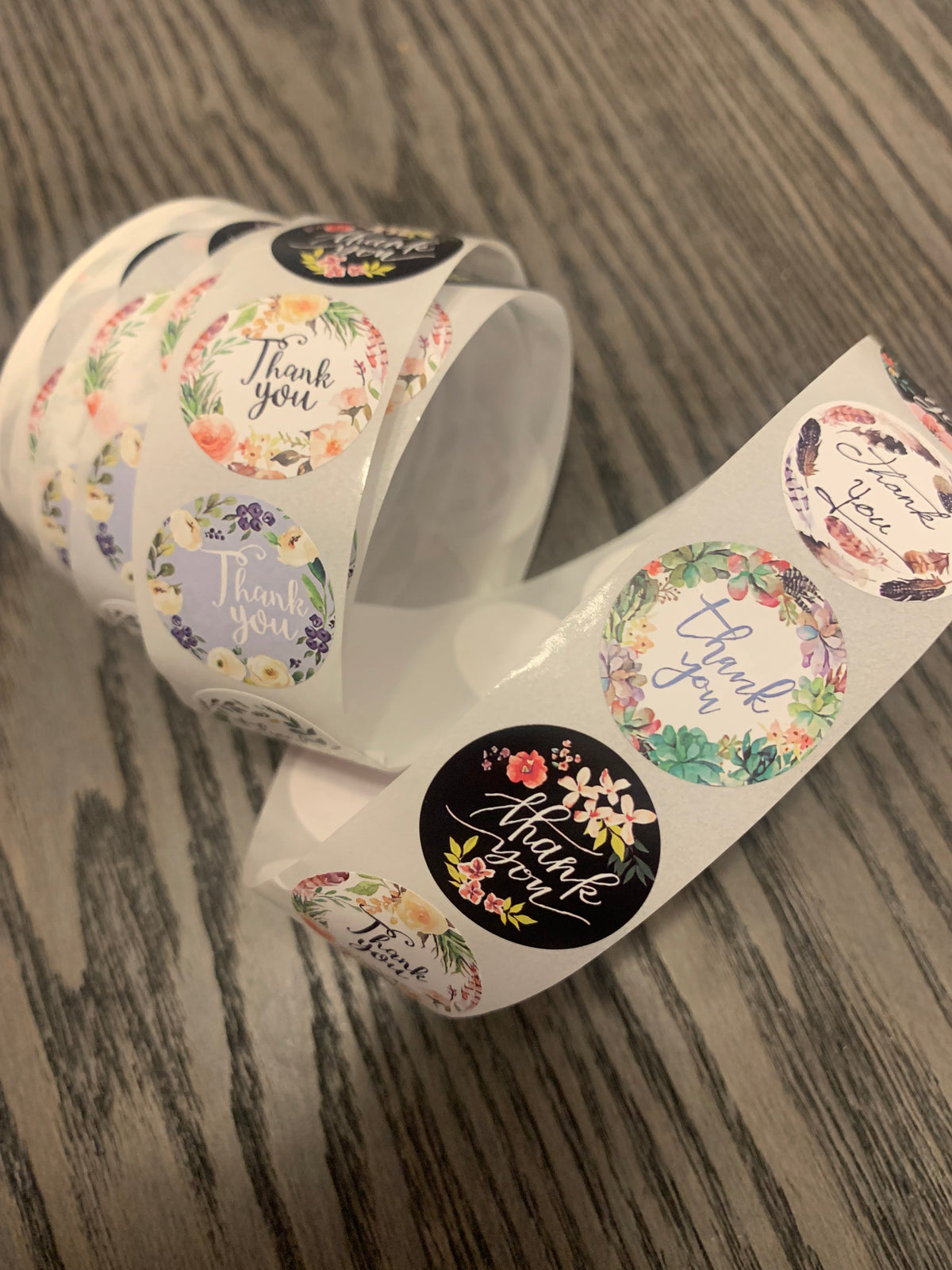Thank you stickers | sticker roll | small business stickers | 500 stickers | packaging order stickers | packing stickers | thank you | ship