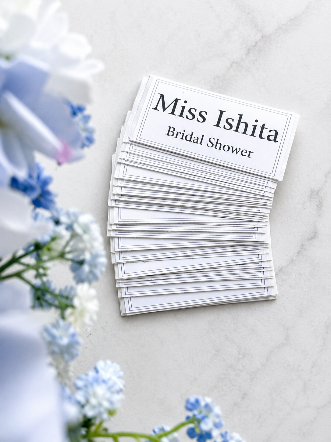 2x1" Rectangle Custom Logo Stickers