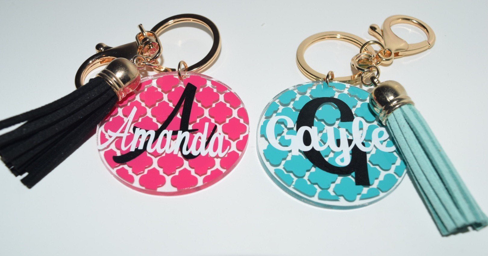 Custom Name Keychain | Mom Keychain | Bride key | monogram Keychains | Monogram Key Chain | Monogram Key Fob | Custom Keychain with Tassel | - Creationz By Saba
