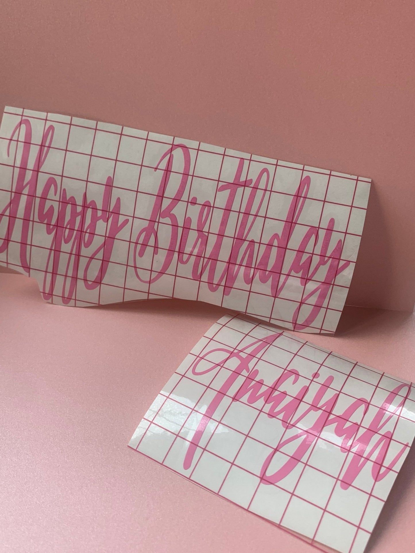 Custom Vinyl Balloon Label | Happy Birthday Balloon Label | Personalized Decals | Helium Balloon Label | Custom Decor | Custom Balloon | - Creationz By Saba