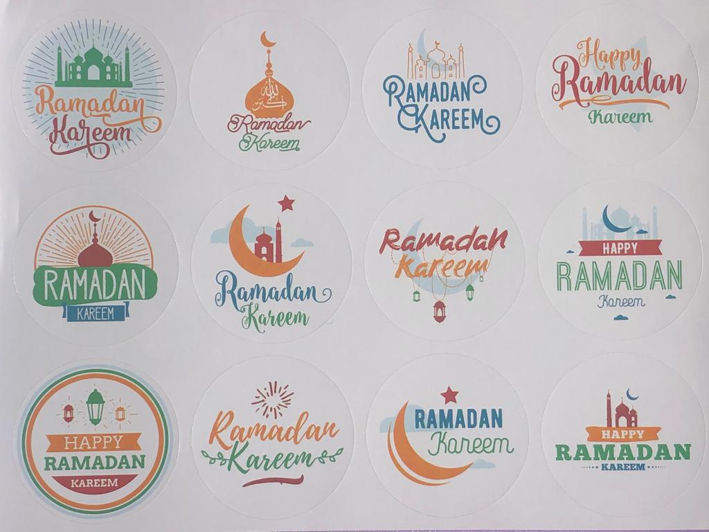 Eid & Ramadan Sticker Packs Starting from $5 for 12 - Creationz By Saba