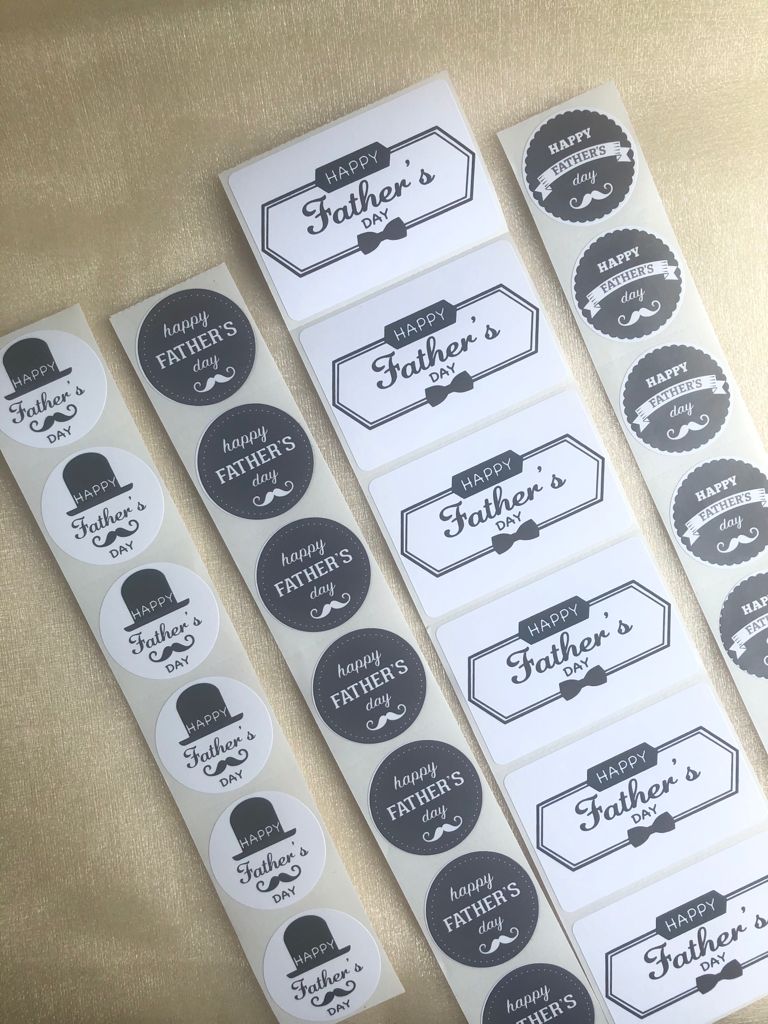 Father’s Day sticker pack | custom stickers | Father’s Day | Father’s Day gift | gift wrapping | - Creationz By Saba