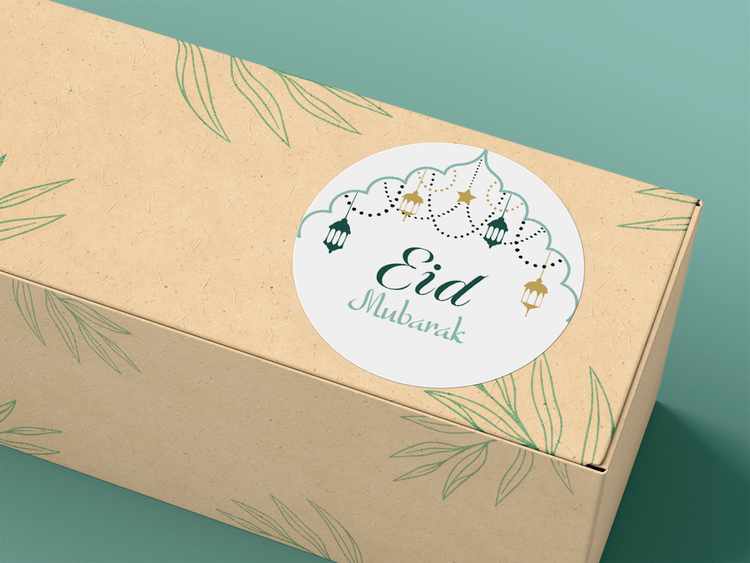 Teal Eid Sticker Pack $5 for 25 - Creationz By Saba