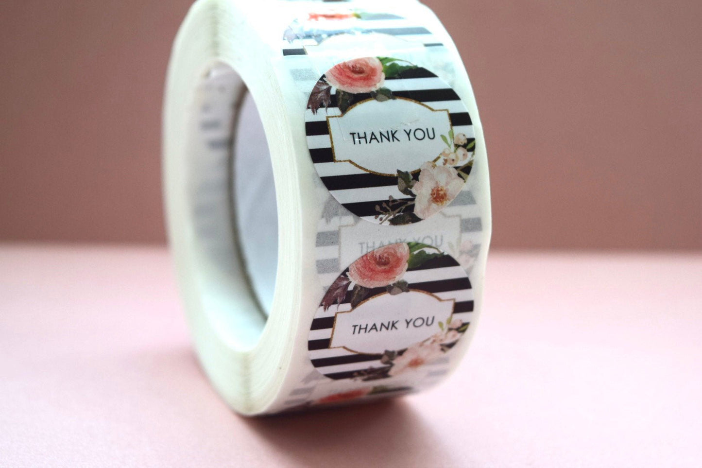 Thank you stickers | sticker roll | small business stickers | 500 stickers | packaging order stickers | packing stickers | thank you | ship - Creationz By Saba