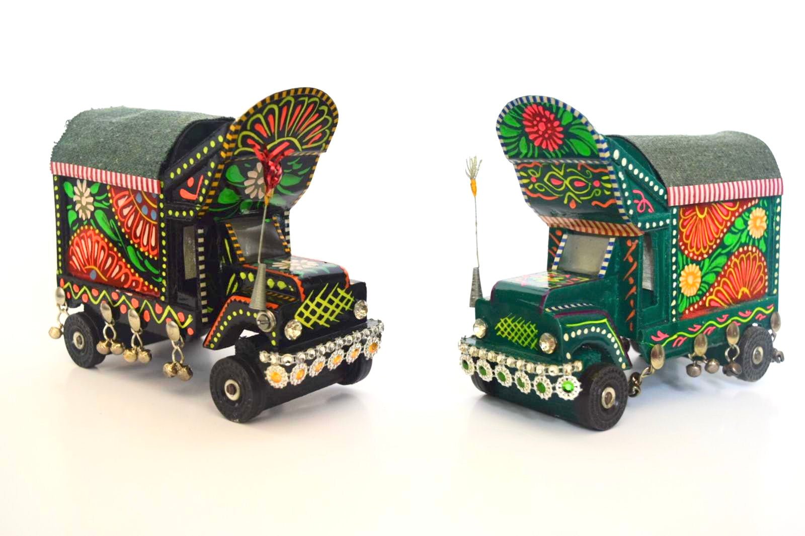 Vibrant Truck | Home Decor Piece - Creationz By Saba